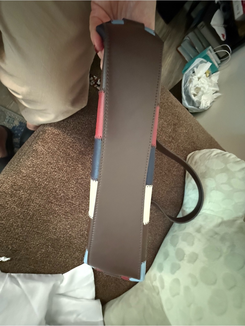 Coach Coachtopia Alter/Ego Shoulder Bag in Checkerboard EUC - Picture 5 of 5